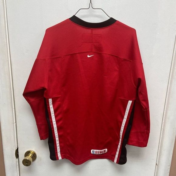 Signed by James Duthie TSN Nike Kids Team Canada Hockey Jersey size L/XL 2000s - Picture 7 of 7